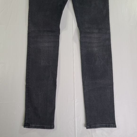 SOLD All Saints Dark Grey Skinny Jeans Sz 26 - Picture 7 of 11